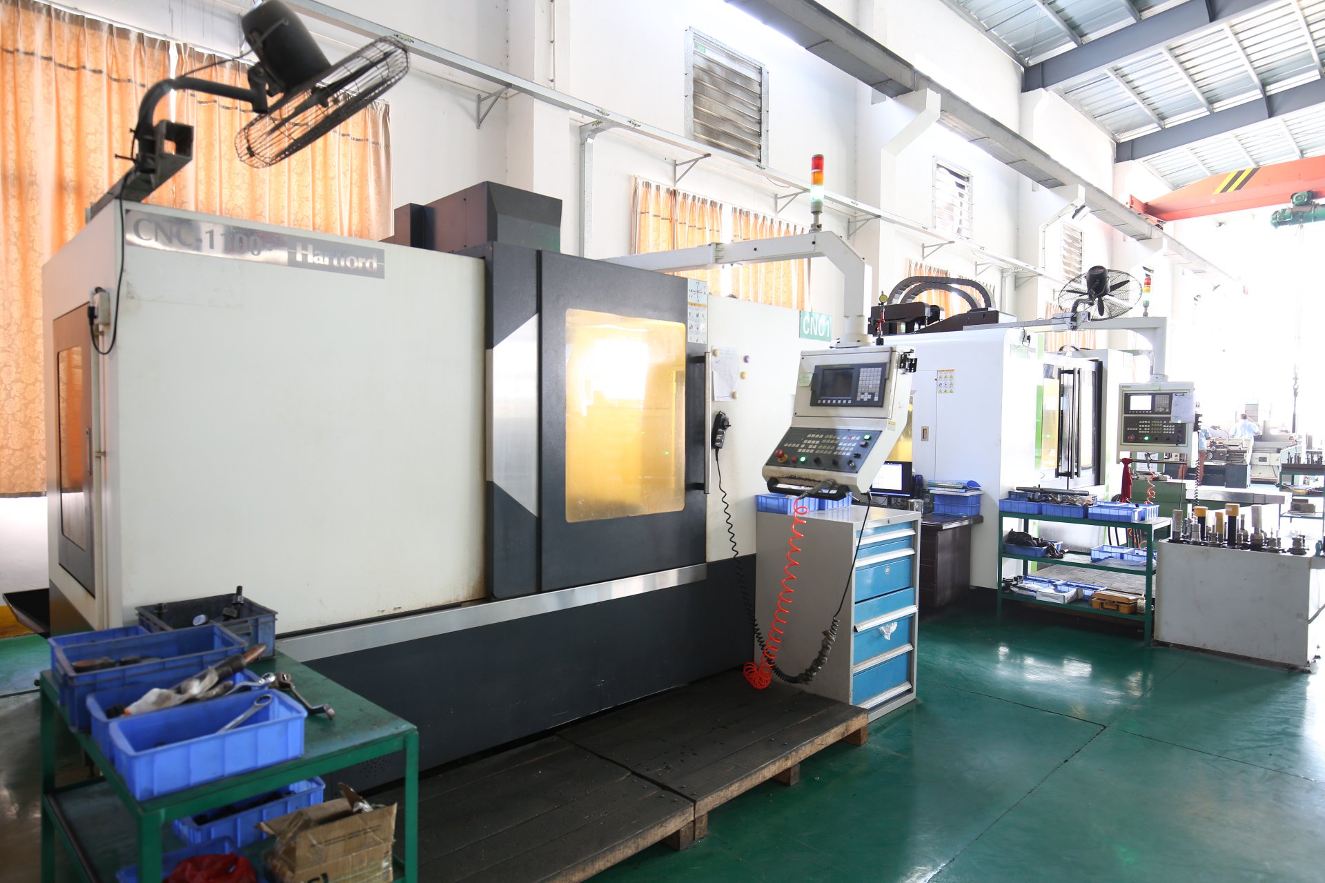CNC machining lathe
